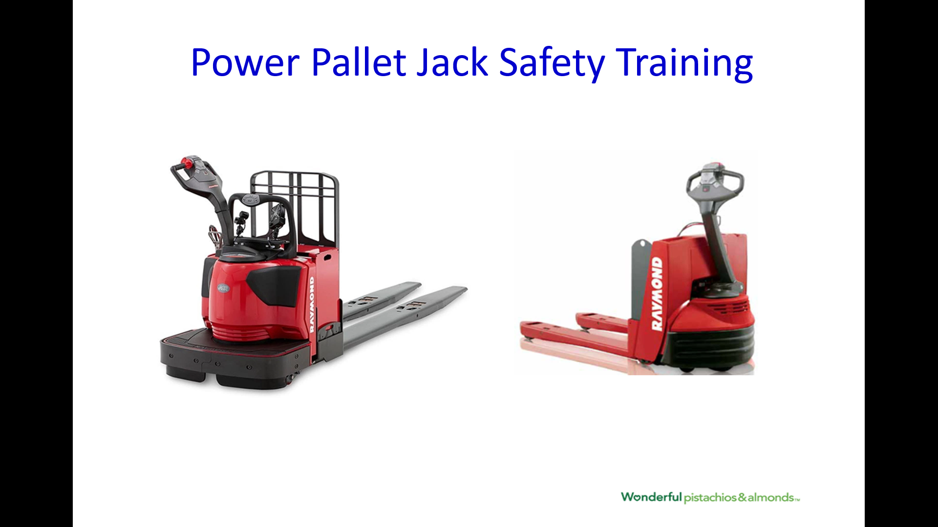 Power Pallet Jack – English
