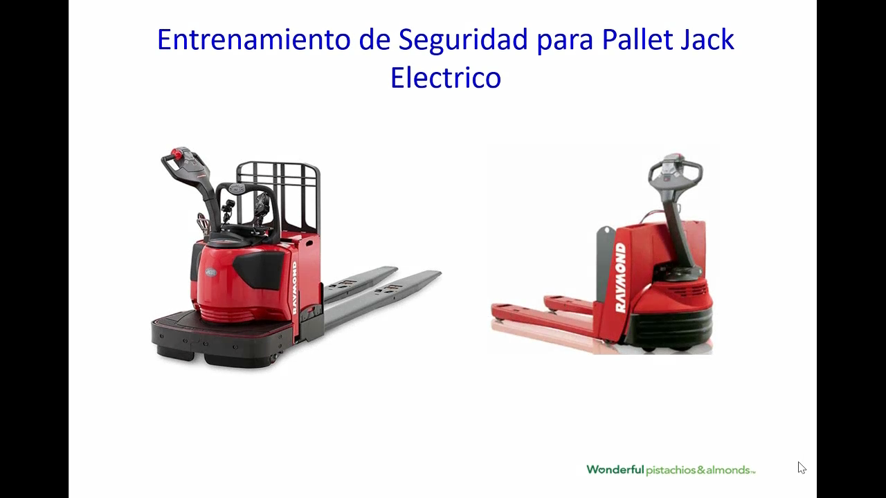 Power Pallet Jack – Spanish 2024