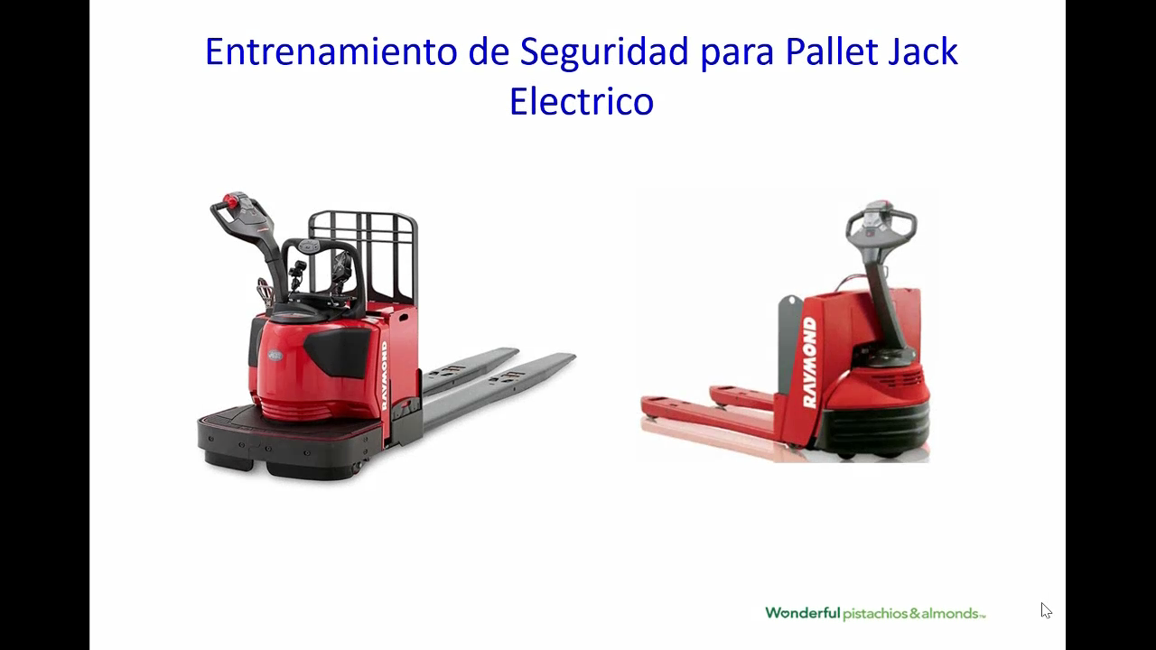 Power Pallet Jack – Spanish 2025